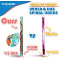 thumbnail image 4 of Playlearn 12.5" Glitter Wand for Kids Sensory Toy for Attention, Attentiveness, Imagination Children's Toys 4 Pack, 4 of 7
