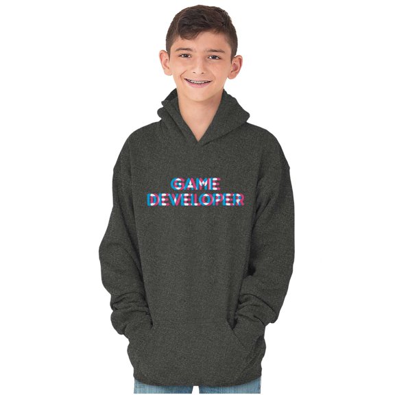Game Developer Youth Hoodie Boy Girl Teen Brisco Brands S