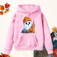 thumbnail image 6 of KPOPLK Boys' Sweatshirt - Quarter Zip Fleece Pullover Graphic Hoodie Sweatshirt for Boys (Sizes: 2T-43)(4-5 Years,Pink), 6 of 6