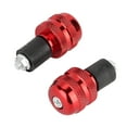 thumbnail image 2 of Puños de motocicleta de 22 mm, accesorio para extremos de manillar (rojo), 2 of 10