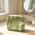 thumbnail image 6 of Mini Zipper Pouch, Weave Textured Bag, Portable Storage Pouch, Soft Breathable Fabric and Compact Travel Size for Lipsticks, Earphones, and Small Daily Items., 6 of 6