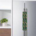 thumbnail image 3 of NETILGEN Happy St.Patrick's Day Kitchen Home Refrigerator Handle Cover Set of 2 Washable Fridge Oven Door Handle Protector Covers,Kitchen Appliance Decoration Mat(12"x 13.5",Green Cup), 3 of 6