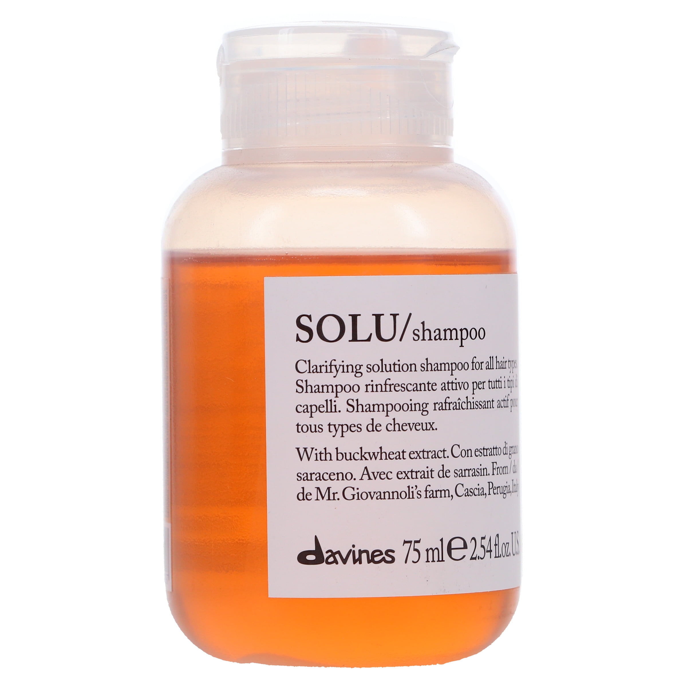 Davines SOLU Clarifying Shampoo 2.54 oz
