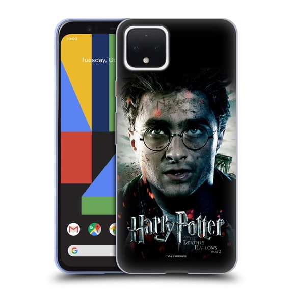 Head Case Designs Officially Licensed Harry Potter Deathly Hallows VIII Potrait Soft Gel Case Compatible with Google Pixel 4