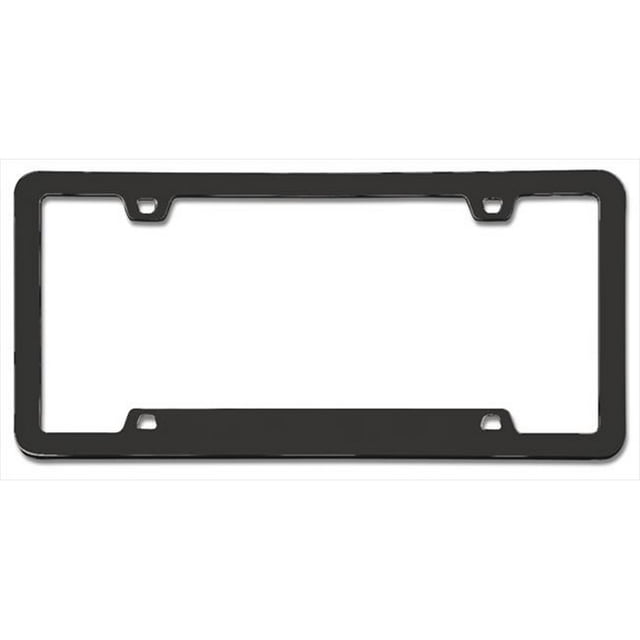 Neo Sport License Plate Frame, Black Chrome