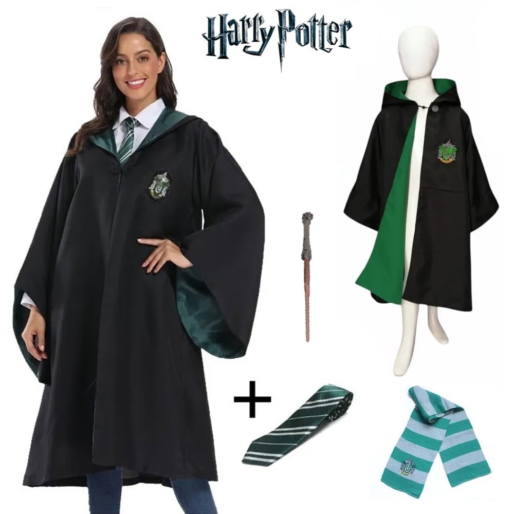 Harry Potter Toddler Deluxe Slytherin Robe Costume ...
