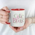 thumbnail image 3 of CafePress - Cutie Patootie Mug - 11 oz Ceramic Mug - Novelty Coffee Tea Cup, 3 of 3