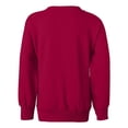 thumbnail image 2 of Hanes Boys Girls Crewneck Sweatshirt ComfortBlend EcoSmart Kids Youth Low Pill, 2 of 4