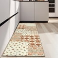 thumbnail image 4 of Pioneer Flower Floral Print Pattern Kitchen Rug Mat,Kitchen Runner Rugs Non Skid Washable,Decorative Kitchen Floor Mats for Kitchen,Sink,Laundry,17"X47", 4 of 5