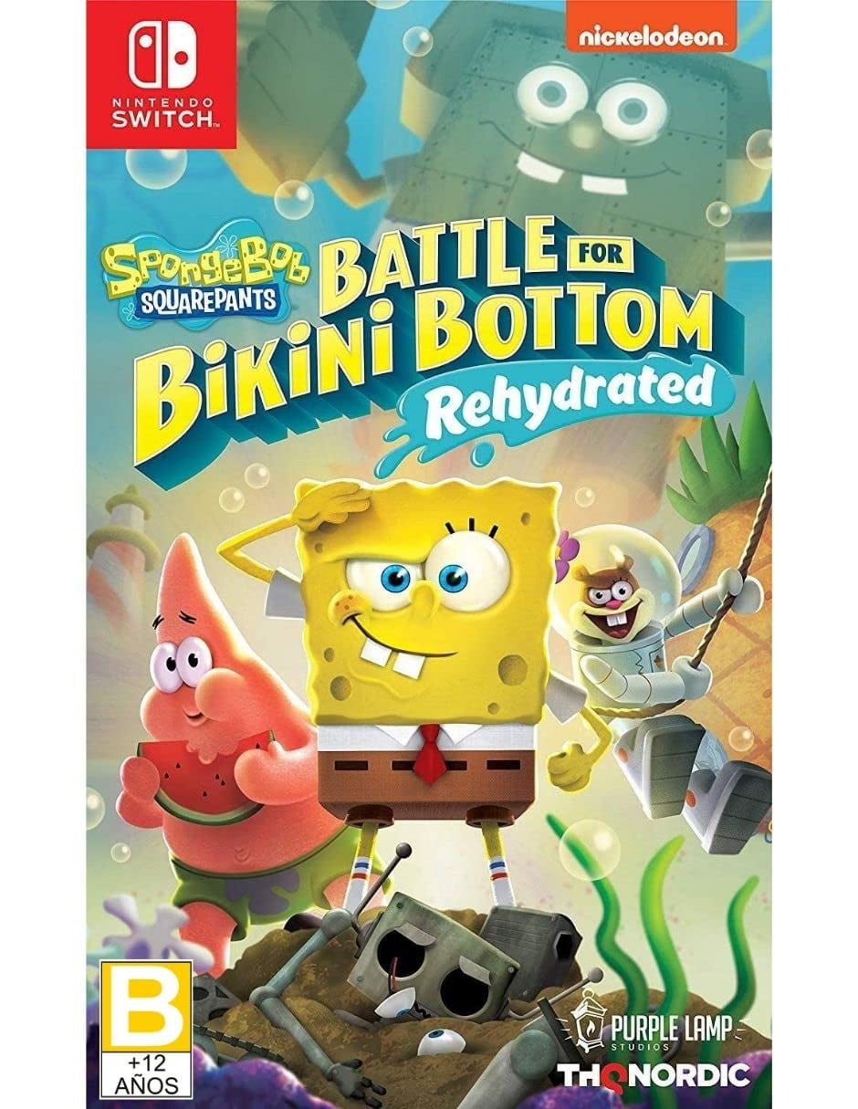 Free Shipping! THQ Nordic Spongebob Squarepants Battle for