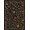 Black Brown Gold, Pattern 20, variant on ODIKA 8'x10' Washable Area Rug Durable, Non-Slip Dining Ornate Under Botanical Scroll Border Climbing Vine Table for Living Room, Sectional, Family