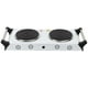 thumbnail image 5 of Parrilla Eléctrica 2 Quemadores de Disco con Asa IUSA Reacondicionado blanco, 5 of 5