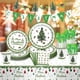 thumbnail image 2 of Decoraciones para vajilla de fiesta de Navidad, juego de mesa de papel de árbol de Navidad desechable con bandera de tirón, decoraciones desechables para vajilla de fiesta de Navidad, 2 of 6