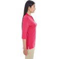 thumbnail image 3 of Devon & Jones Ladies' Perfect Fitâ„¢ Tailored Open Neckline Top, 3 of 3