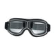 thumbnail image 4 of Gafas de moto,Gafas de moto Gafas de montar vintage,Gafas deportivas Accesorio de ciclismo Mujeres Hombres Adultos,Gafas para scooter,ATV,motocross,a prueba de lente transparente negra, 4 of 8