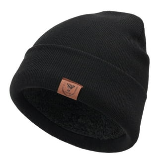 Trespass Men's Striped Beanie Winter Hat - Fleece Lined, Anti-Pill, 75% Cotton Blend For Warmth & Comfort