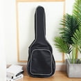 thumbnail image 2 of 41-Inch Waterproof Oxford Fabric Guitar Backpack with Cotton Lining, Thickened Shoulder Straps for Comfortable Carrying, Durable Storage Case for Acoustic Guitars, Ukuleles & Mandolins, Ideal for, 2 of 5