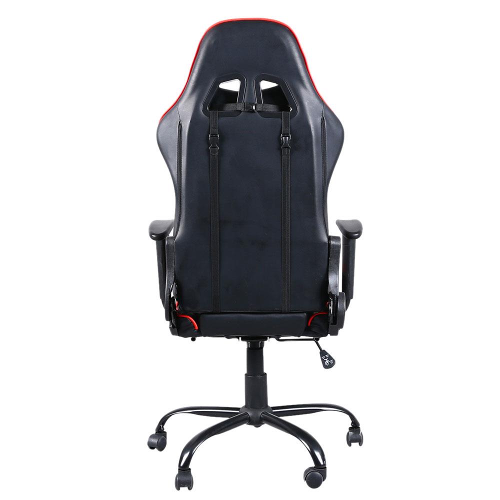 Ktaxon Gaming Chair Ergonomic High-Back Racing Chair Pu Leather Bucket Seat,Computer Swivel Office Chair Headrest and Lumbar Support - image 5 of 16