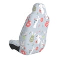 thumbnail image 2 of Wukai Bunny cartoon with easter Full Set Car Seat Covers with Soft Padding Universal Auto Front Seats Protector and Cushion Mat, 2 of 5