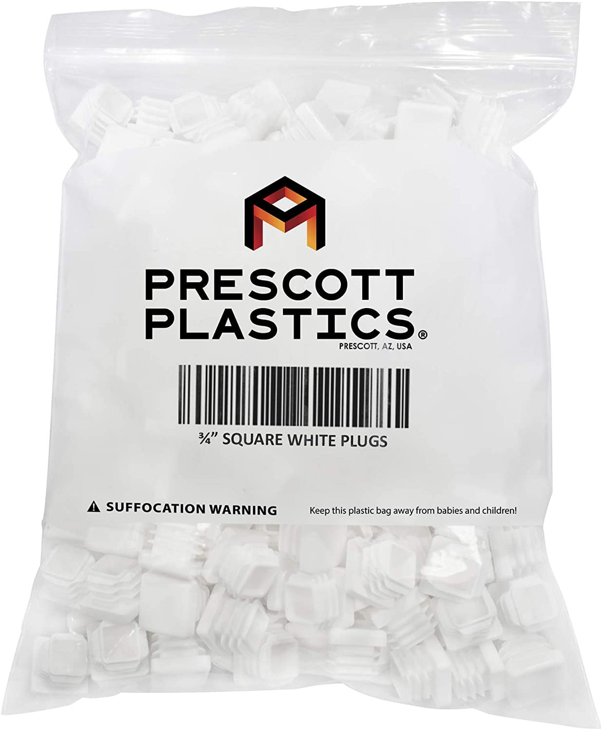 Durable Chair Glide Prescott Plastics 10 Pack Tubing End Cap 1 1/4 Inch