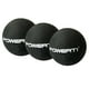 thumbnail image 3 of Pelotas de squash profesionales amarillas de doble punto - Paquete de 3, 3 of 9