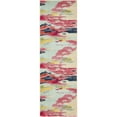 thumbnail image 1 of Unique Loom Estrella Light Colors Area Rug 2' 2 x 6' 7 Runner Pink/Ivory, 1 of 5