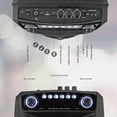 thumbnail image 2 of Pyle Portable Bluetooth Karaoke Speaker, Black, 2 of 8