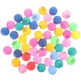 thumbnail image 1 of FELTECHELECTR 50 bolas esféricas de plástico reutilizables para lotería de fiestas, con números y números., 1 of 4