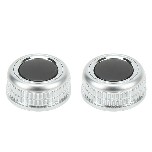Stereo Volume Button,2pcs Stereo Radio Volume Volume Knob Switch Radio Volume Adjust Knob Seamless Integration