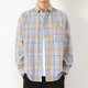 thumbnail image 1 of Blusa y camisa de manga larga con cuello vuelto para hombre, informal, con estampado y bolsillo, de poliéster, 1 of 5