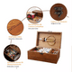 thumbnail image 4 of Kit De Caja De Costura Con Herramientas, 124 Piezas Colores Caja Cafe, 4 of 5