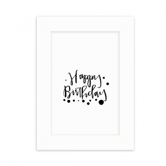 Happy Birthday s Blessing Best Wishes Desktop Photo Frame Picture Display Decoration Art Painting