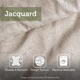 thumbnail image 2 of Pemberly Row 5-Piece Cotton Reversible Jacquard Bedspread Set in Navy, 2 of 15