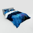 thumbnail image 3 of Ambesonne Blue Bedding Set 3 Pcs, Reed Cistern Cave, Twin XL, Blue, 3 of 3