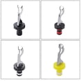 thumbnail image 2 of Leak-Proof Champagne Stopper Plastic Cap Levers Stainless Steel Drinks Stopper, 2 of 4