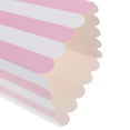 thumbnail image 3 of HEANUJJ 24Pcs Popcorn Boxes for Game Party Pink Wavy Edge Striped Paper Food Storage, 3 of 6