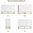 thumbnail image 4 of CazToi Buffet Moderne avec Portes, Tablette Ajustable pour Salle à Manger et Salon, 4 of 8