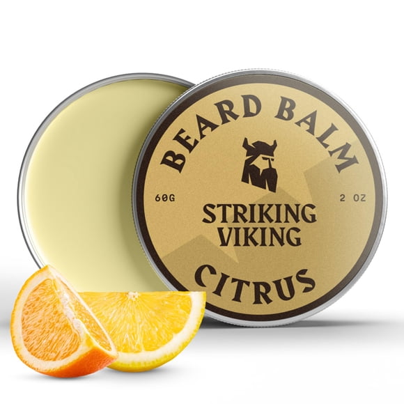 Bálsamo para barba Striking Viking Light Hold, aroma cítrico, 60 ml