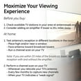 thumbnail image 3 of GE Pro Crystal Indoor Amplified HDTV Antenna, 50-mile Range, VHF UHF 1080P 4K Ready, 3 of 11