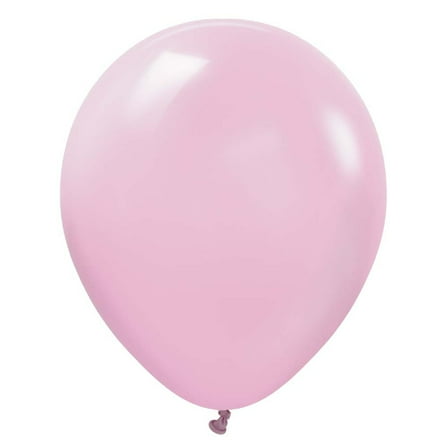 18 inch Kalisan Standard Candy Pink Latex Balloons (25 Pack) - Party Supplies Decorations