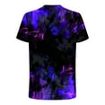 thumbnail image 2 of Camisas de Manga Larga para Hombres Blusa de Cuello Redondo de Impresión Cómoda, Camisa Casual de Poliéster para Uso Diario, de Fiesta Y de Primavera de Verano, 2 of 5
