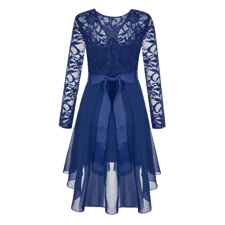 chinese dress ladies Sweetheart Lace High-low Homecoming Dresses – Angrila main image 0