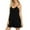 Black, variant on Penkiiy Summer Rompers for Women Dressy Casual Wide Leg Short Jumpsuits with Pockets Adjustable Strap Loose Overall Shorts XL Black