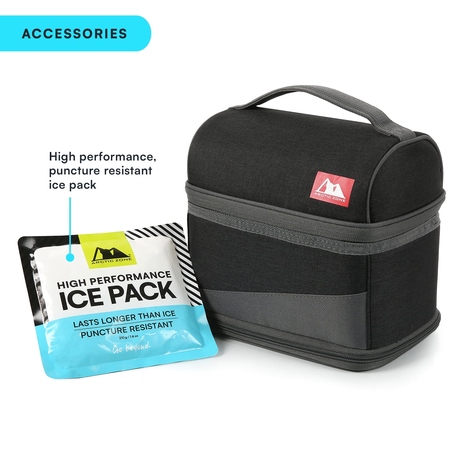 Arctic Zone Expandable Secret Bucket, Black