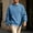 Light Blue, variant on FSYBOA Men's Crew Neck Sweatshirt Size 2XL, Casual Fall Fleece Long Sleeve Men's Pullover Tops Black