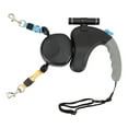 thumbnail image 2 of Dual Retractable Dog Leash, 360 Rotation Double Headed 9.84ft Extendable Pet Leash with with LED Light for Two Dogs Up to 50 Lbs Per, Pet Walking Leash Shock Absorption Design, 2 of 7