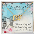 thumbnail image 2 of To My Sister You Will Always Be Inseparable Necklace, 2 of 20