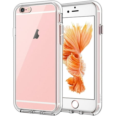 YeekTok iPhone 6 / 6s Case, Crystal Clear Anti-Scratch Shock Absorption Phone Case Cover, Soft TPU Slim Case for Apple iPhone 6 / 6s