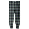 thumbnail image 7 of Cyglowse Men's Cute Pajamas Pants Plaid Printed Pants Drawstring Elastic Waist Pant Cuffed Home Sleep With Pockets Navy L, 7 of 7