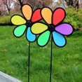 thumbnail image 4 of SunyaMood - Molino de viento decorativo con forma de flor para jardín al aire libre (1 unidad), 4 of 8